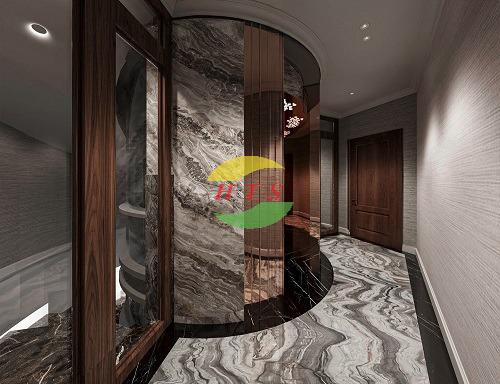 tranh đá hiện đại sảnh nhà